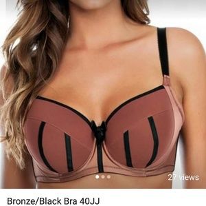 Bronze/Black bra